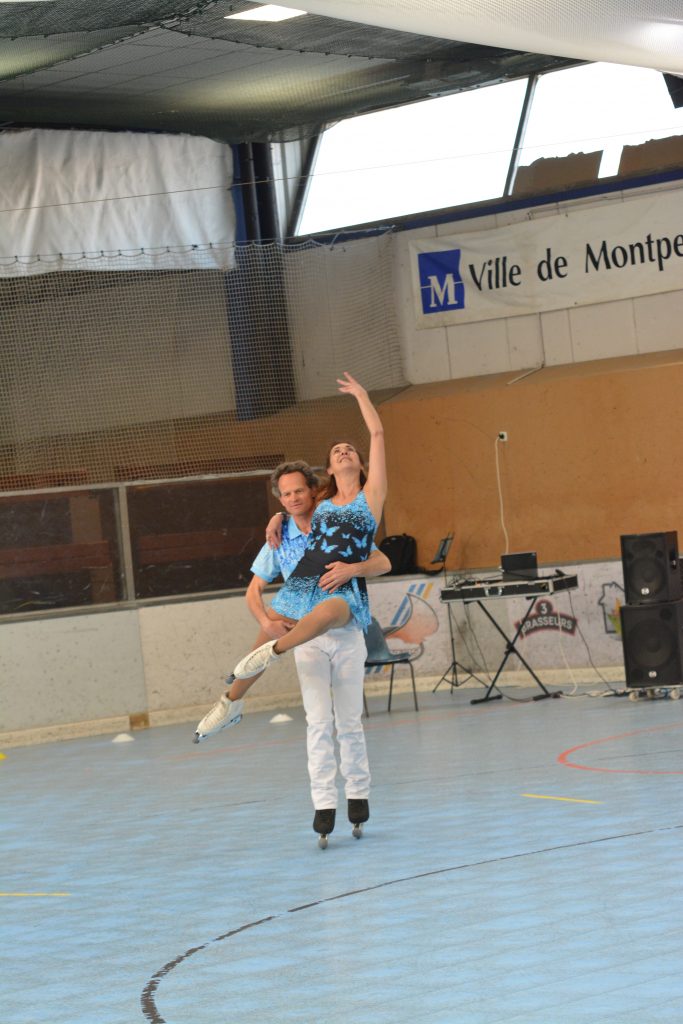 Cathy G et Dieter pair figure skating adulte