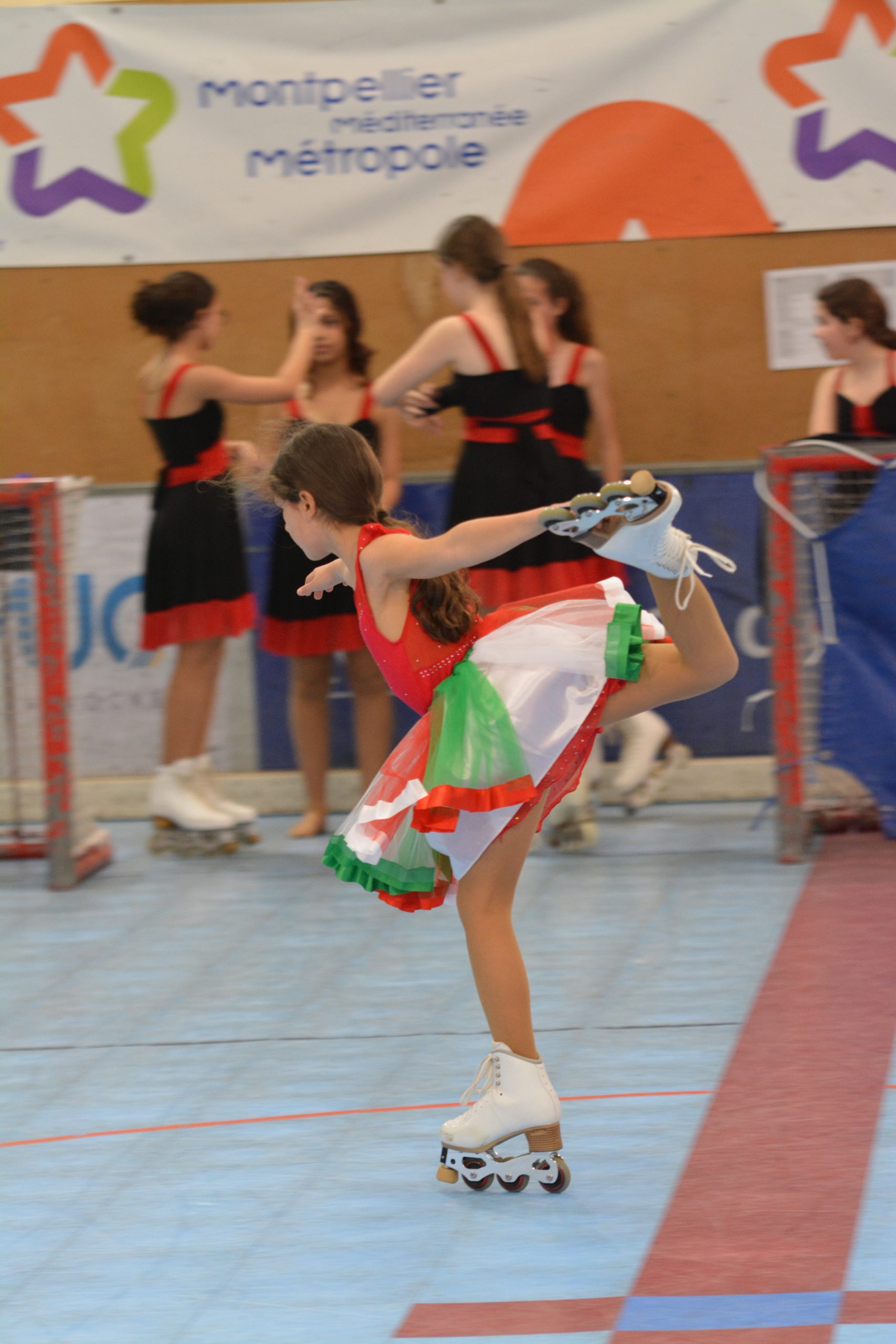 Roller enfant compétition